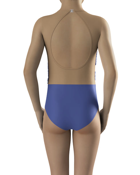 ASHLYN Leotard Base - Slate Blue